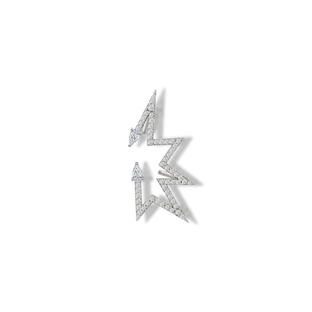 Hypnotic Pırlanta Eclipse Ear Cuff
